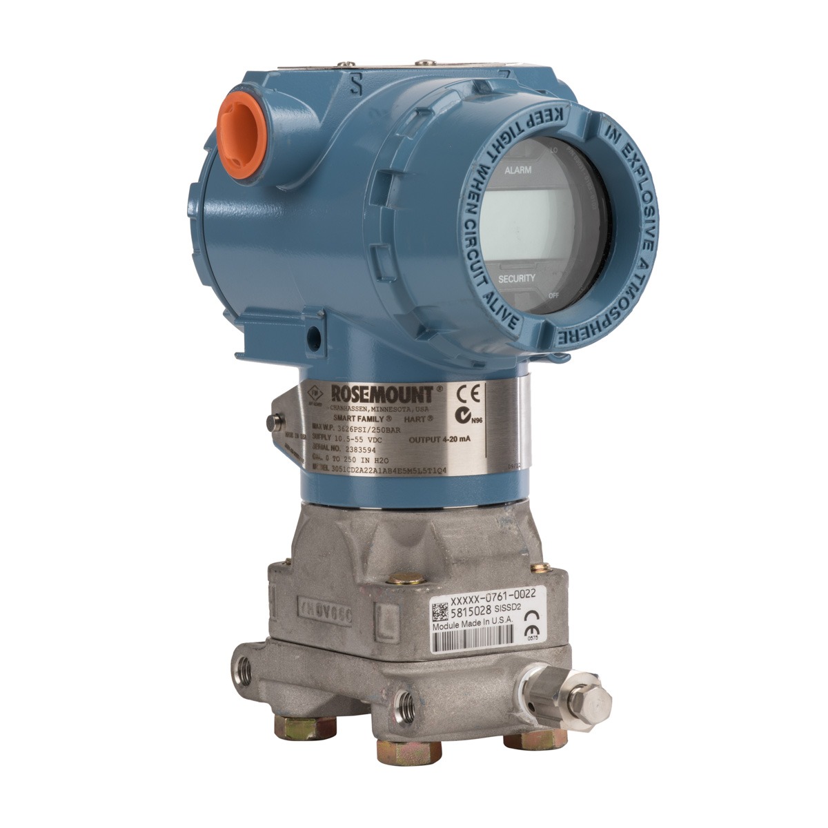 3051CD-3A22A1BDA Emerson - Rosemount