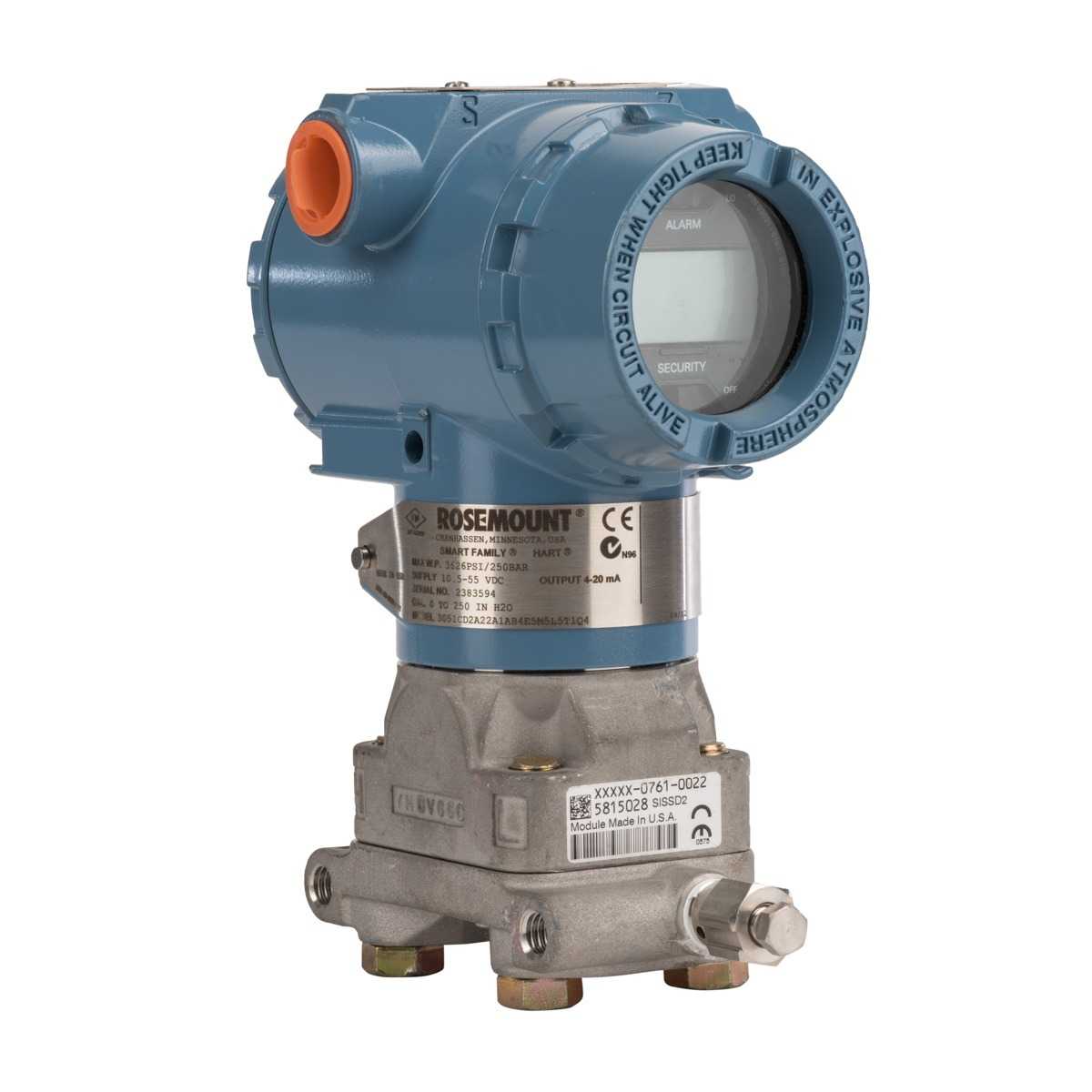 3051CD-3A22A1BDA Emerson - Rosemount